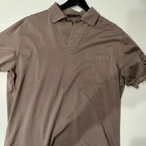 Loro Piana Taupe Polo Shirt